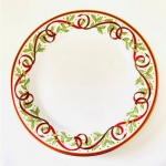 Can Saucer Winter Festival White
